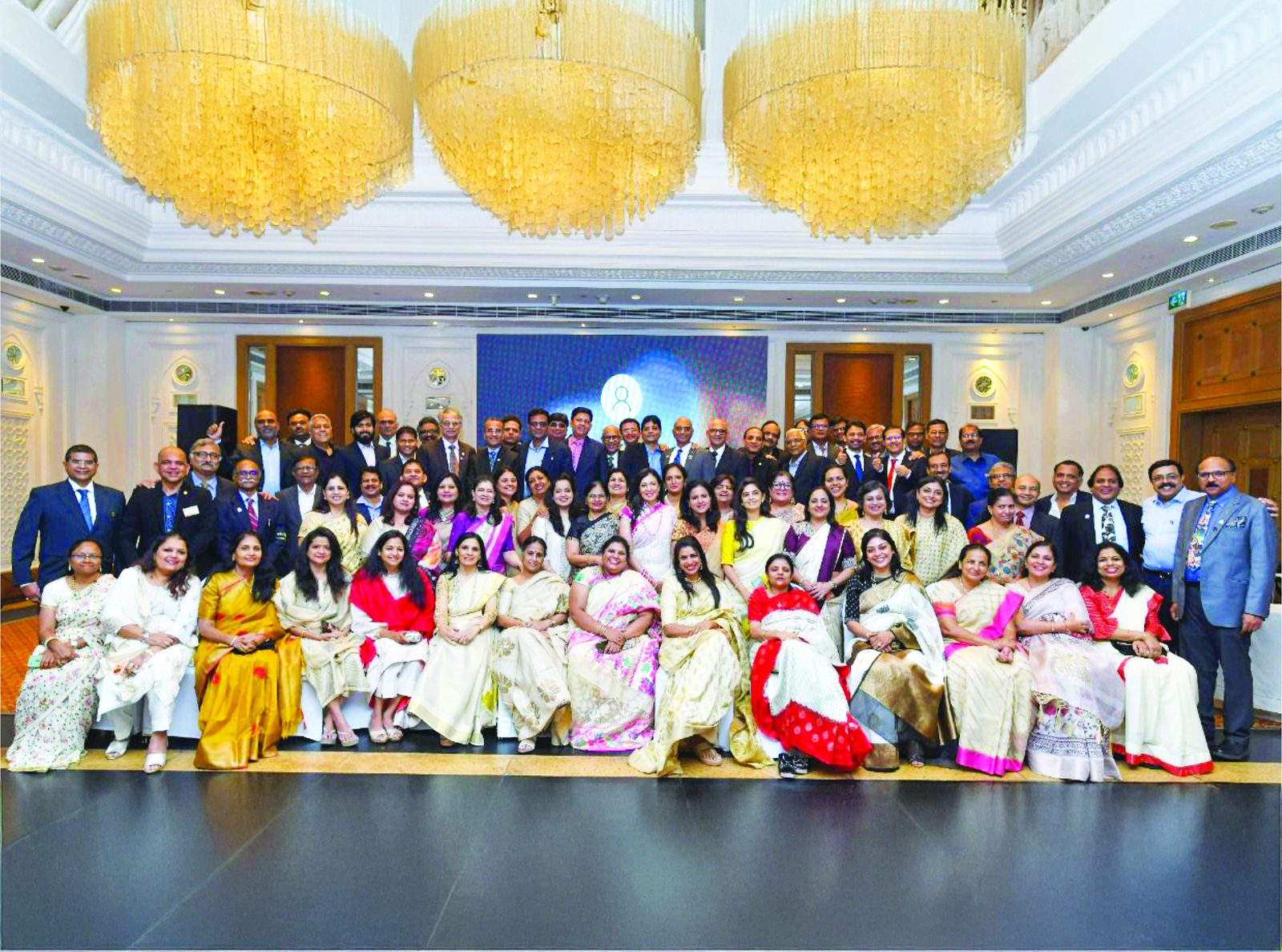 Members of the Rotary Club of Hyderabad Deccan