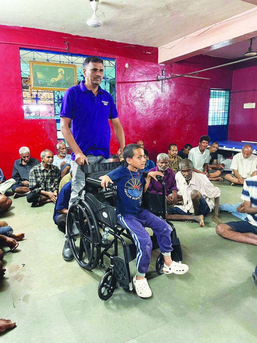 Wheelchair donation